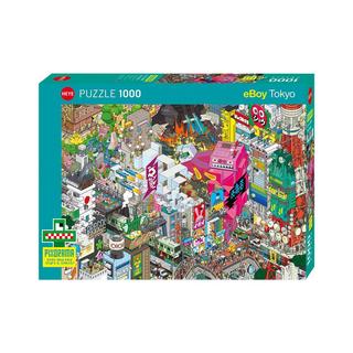 Heye  Puzzle Tokyo Quest (1000Teile) 