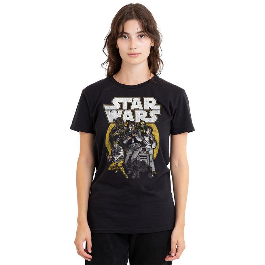 STAR WARS Maglietta con Stampa Grafica  