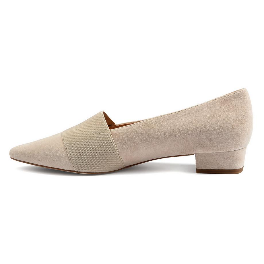 Peter Kaiser Spitz Zehen Blockabsatz Pumps  