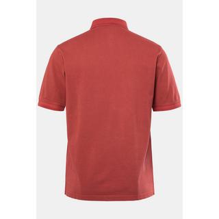 JP1880 Halbarm Print Poloshirt Vintage Look  