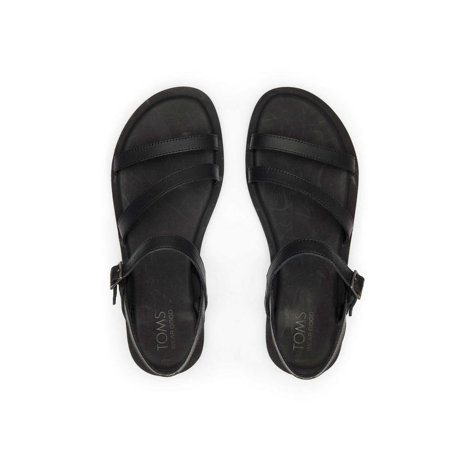 TOMS Kira Leder Riemchensandalen  