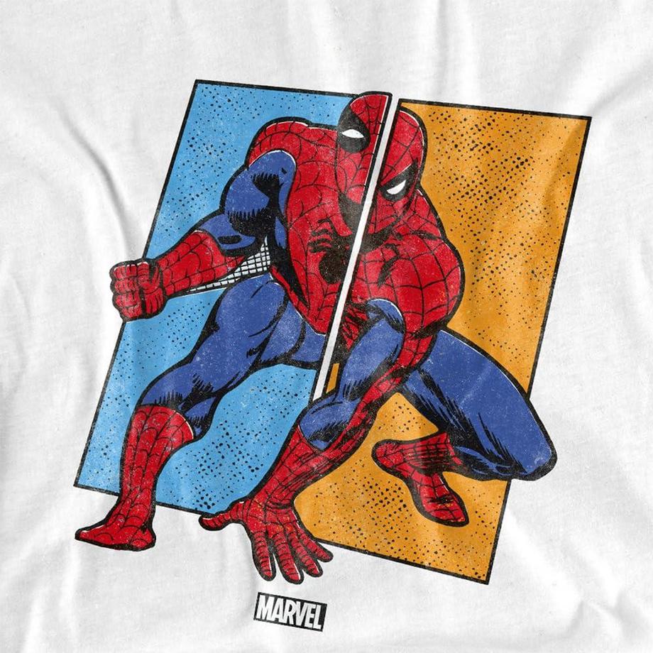 Spider-Man Split Panel Print T-Shirt  