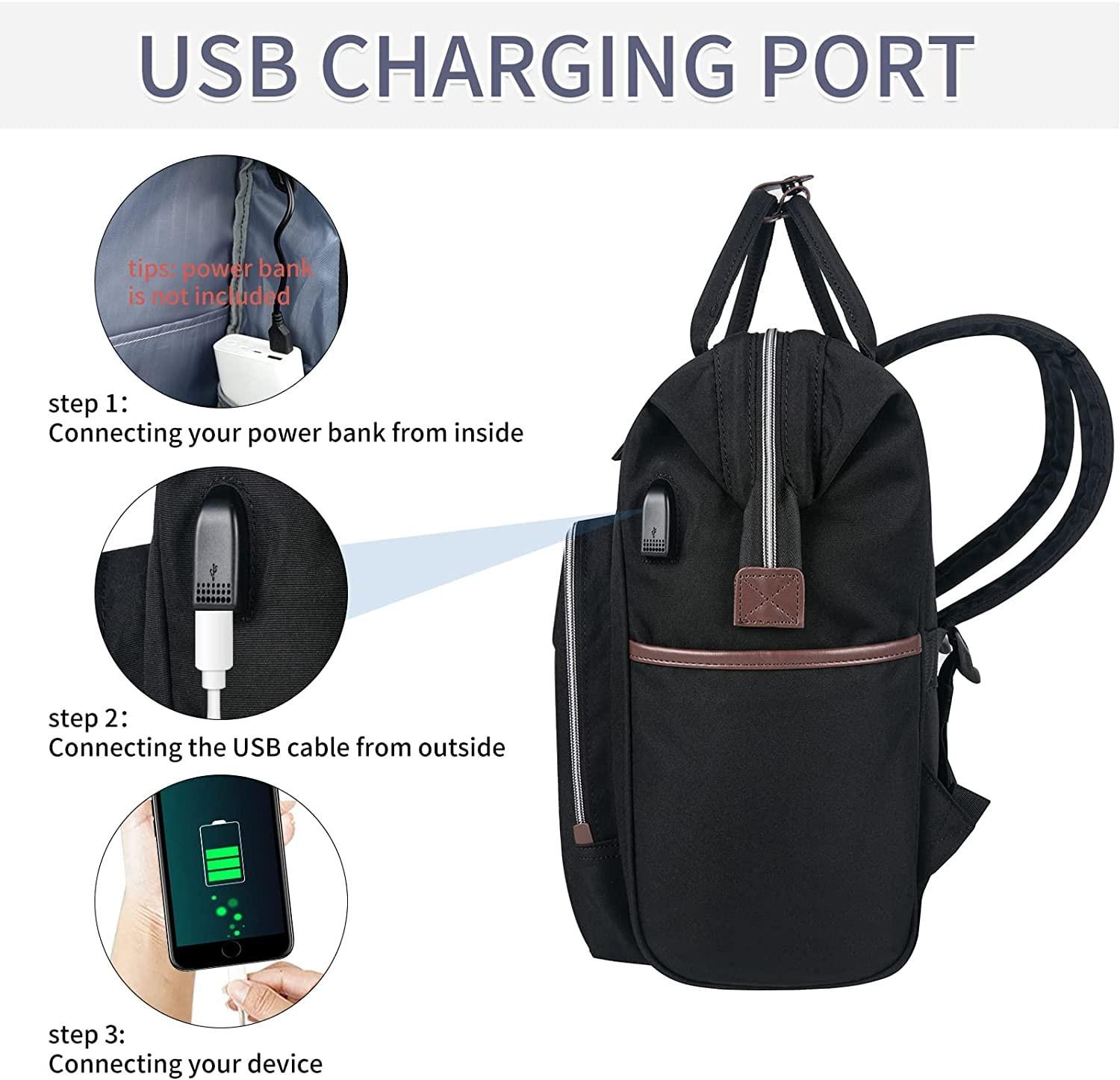 Only-bags.store Laptopfach Schulrucksack  