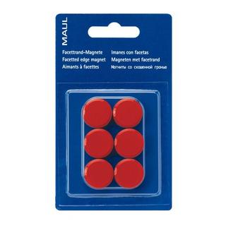 Maul  MAUL Magnete 20mm 6176225 rot 6 Stück 