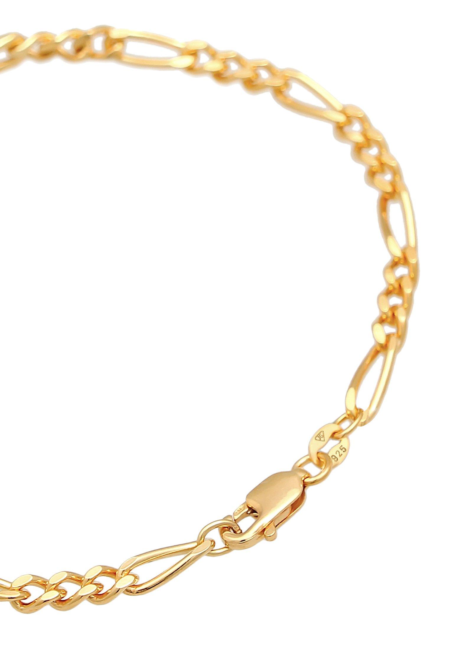 Kuzzoi  Armband  Id Platte Figaro Klassisch 