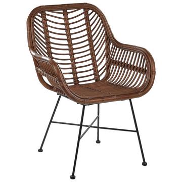 Esszimmerstuhl aus Rattan Boho CANORA