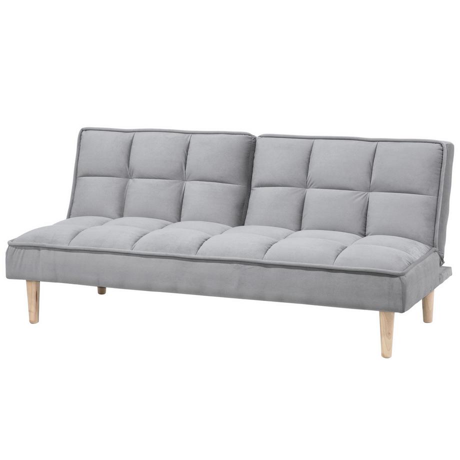 Beliani Divano letto en Tessuto Classico SILJAN  