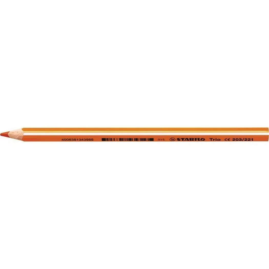 STABILO Buntstift 'Trio' dick, orange