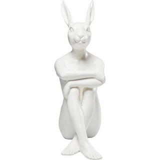 KARE Design Figura decorativa Coniglio gangster bianco  