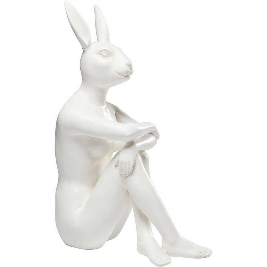 KARE Design Deko Figur Gangster Rabbit Weiss  