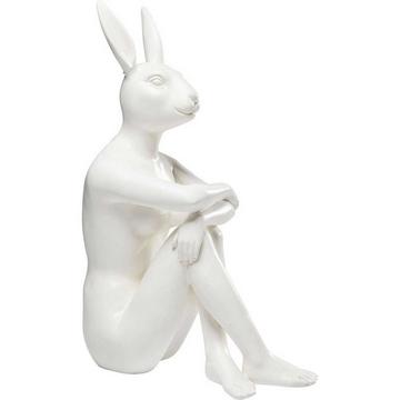 Deko Figur Gangster Rabbit Weiss