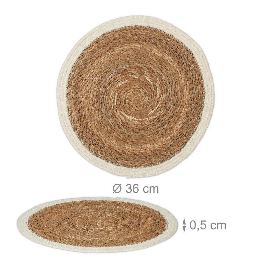 B2X  Sets de table tissés 4 pièces 