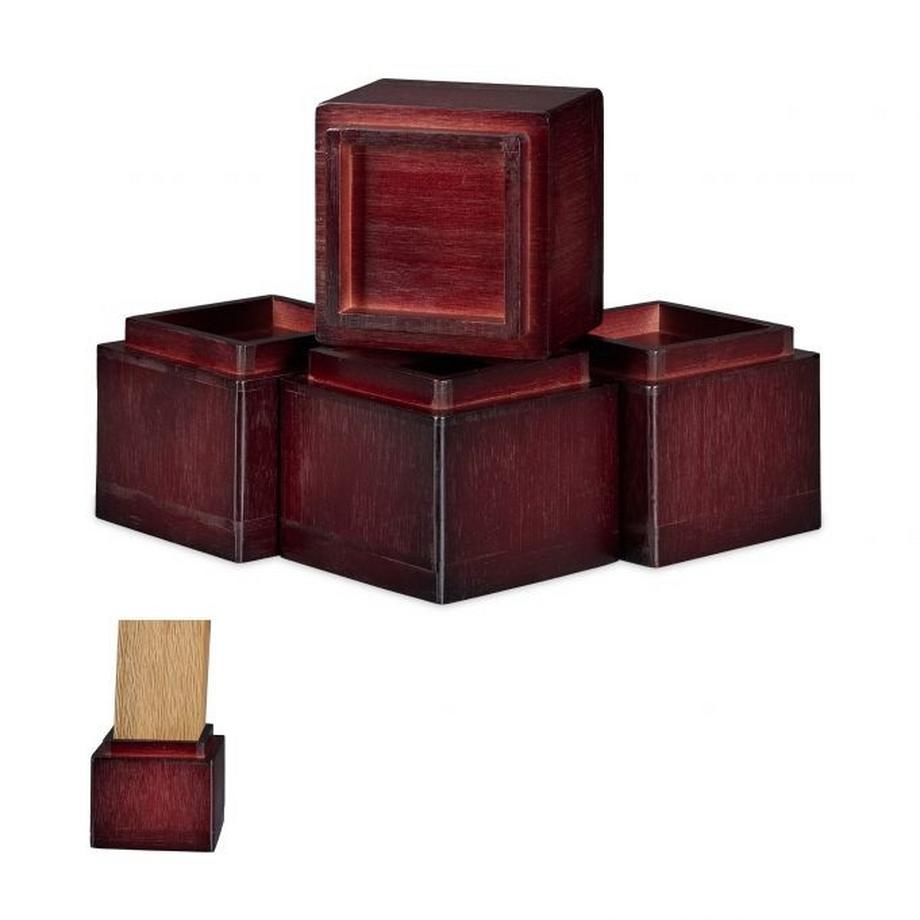 B2X  4er-Set Möbelerhöhungen in verschiedenen Farben. Farben 