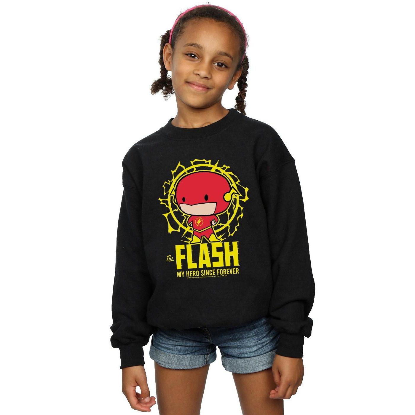 DC COMICS  Flash My Hero Since Forever Sweatshirt 