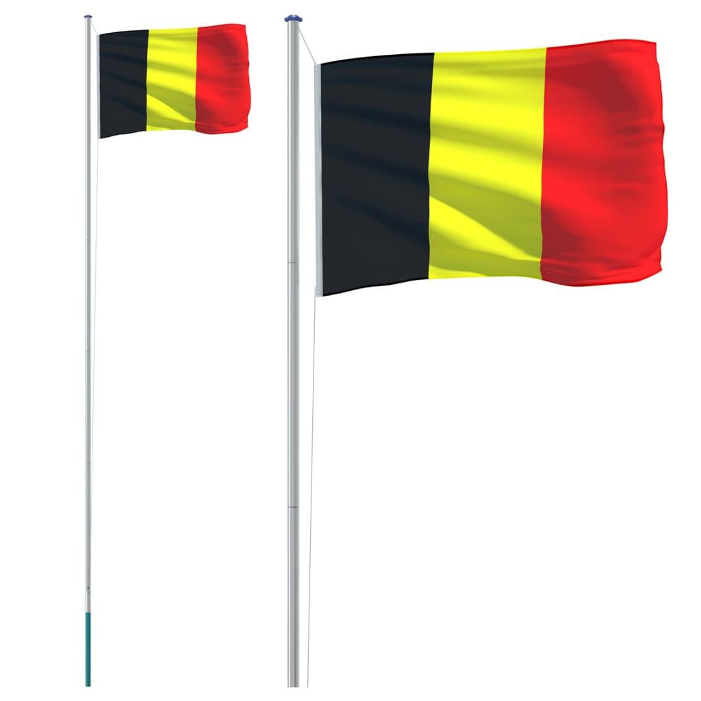 VidaXL  Drapeau belge 