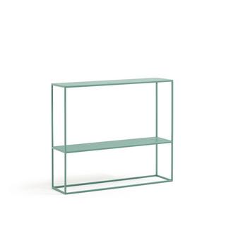 La Redoute Intérieurs Console métal acier double plateau  