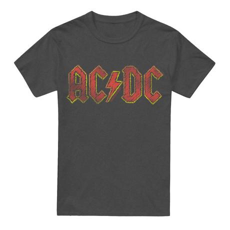 AC/DC ACDC Grafik Print T-Shirt  