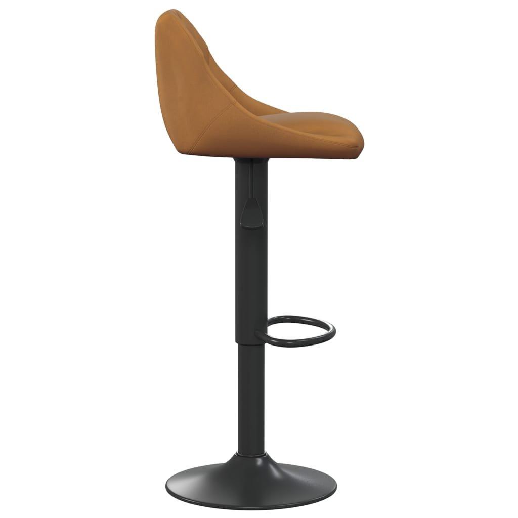 VidaXL Tabouret de bar velours  