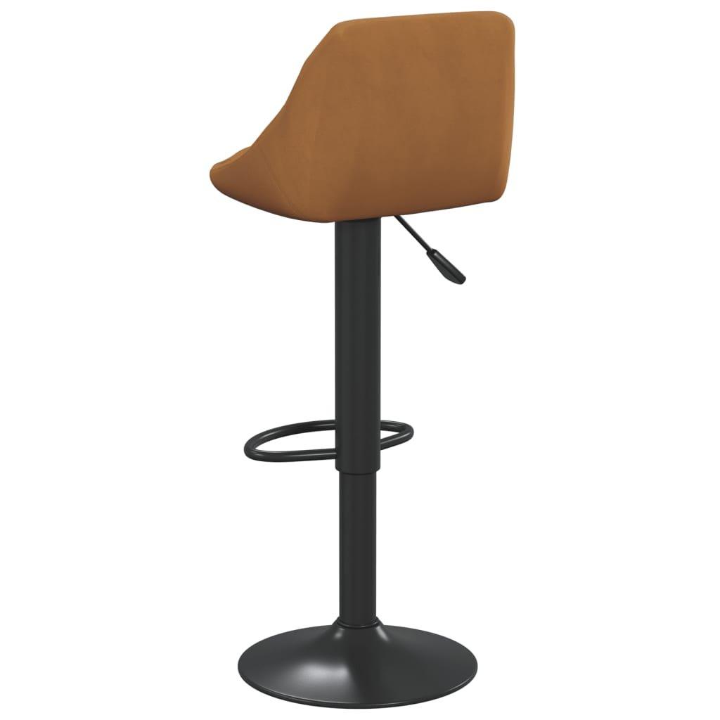 VidaXL Tabouret de bar velours  