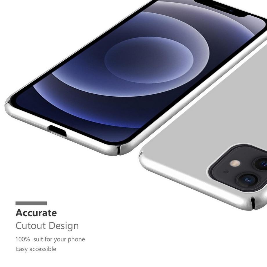 Cadorabo  Hülle für Apple iPhone 12 PRO MAX Hard Case in Metall Optik 