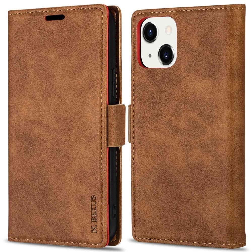 Cover-Discount  iPhone 15 Plus - N.bekus Flip Case Hülle 