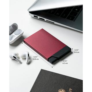 Only-bags.store Metall RFID NFC Schutz Slim Automatisches Pop Up Kartenetui  