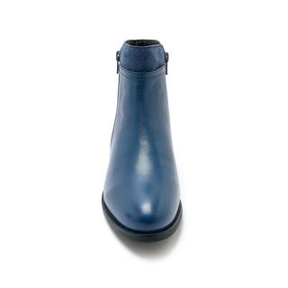 Pédiconfort  bottines en cuir double zip 