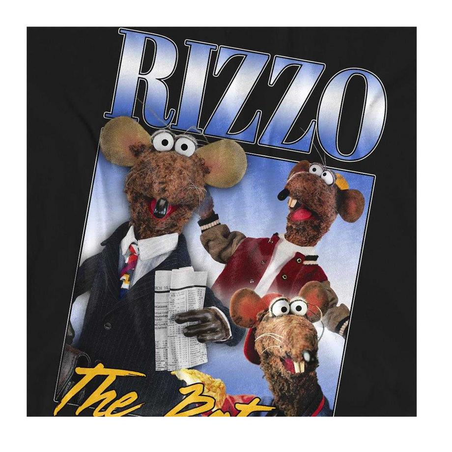 The Muppets T-Shirt en Coton Ringspun avec Motif Rizzo  