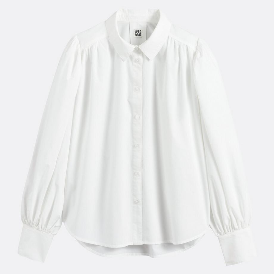La Redoute Collections Hemd mit langen Puffärmeln  