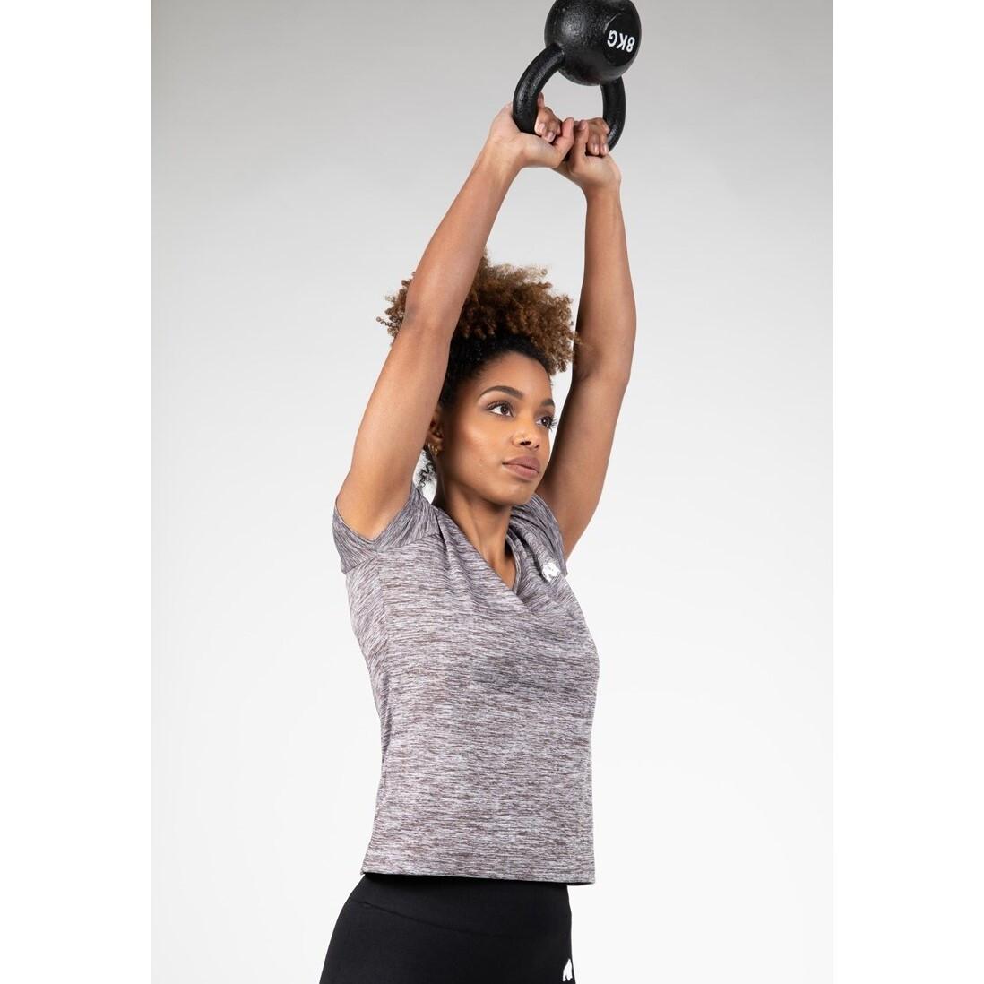 Gorilla Wear Elmira V-Ausschnitt T-Shirt  