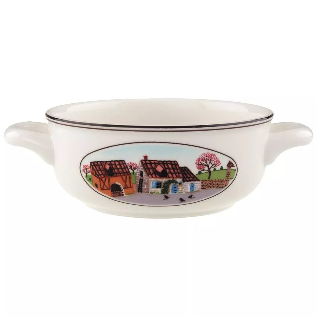 Villeroy & Boch - Suppen-Obertasse Design Naif, One Size, Weiss Bedruckt
