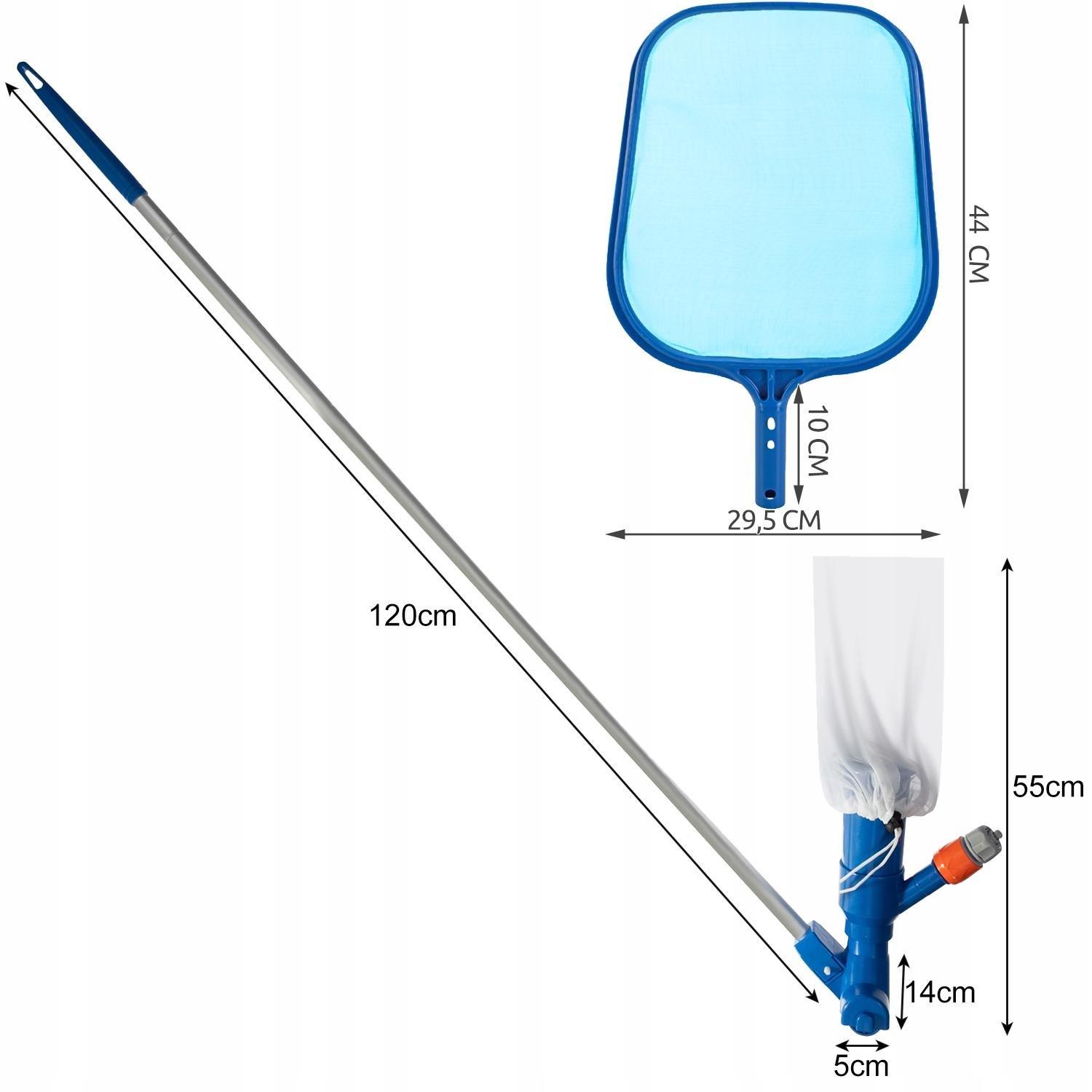 Northio  Kit de nettoyage de piscine 2 en 1 