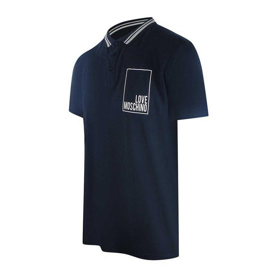 LOVE MOSCHINO Polo avec Logo Rectangulaire  