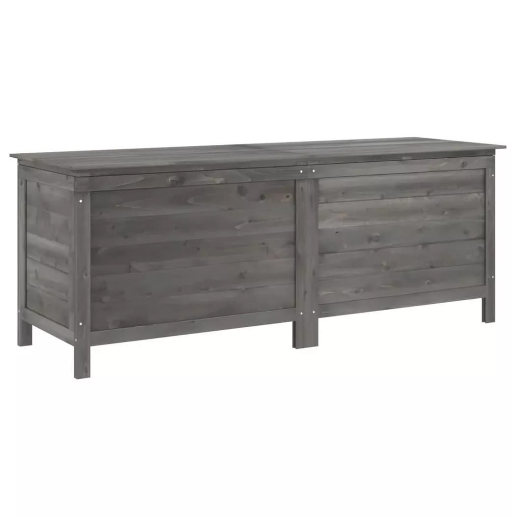 VidaXL - contenitore da giardino Legno multistrato, One Size, Grigio