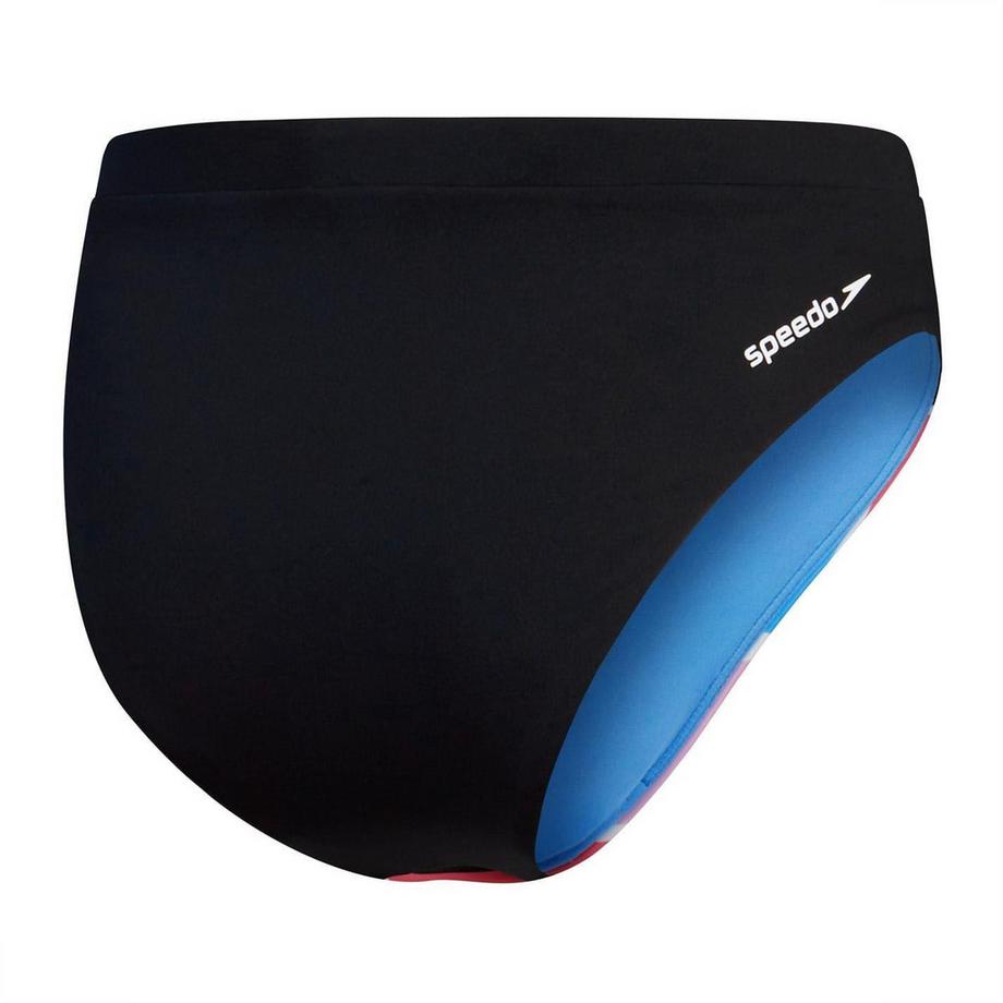 speedo Colour Block Slip Bikini Vita Alta  