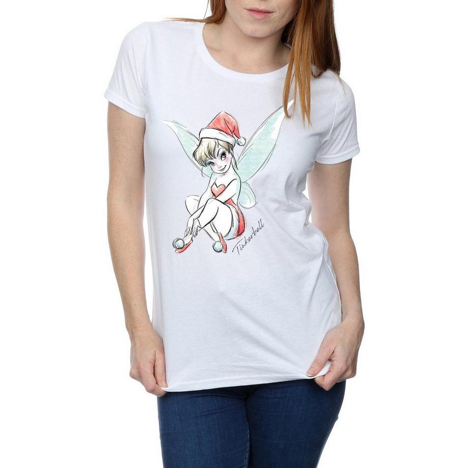 Disney Fairy T-Shirt Imprimé Manches Courtes  