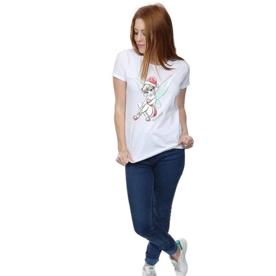 Disney Fairy T-Shirt Imprimé Manches Courtes  