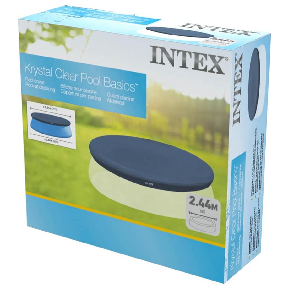 Intex Couverture de piscine polyéthylène  
