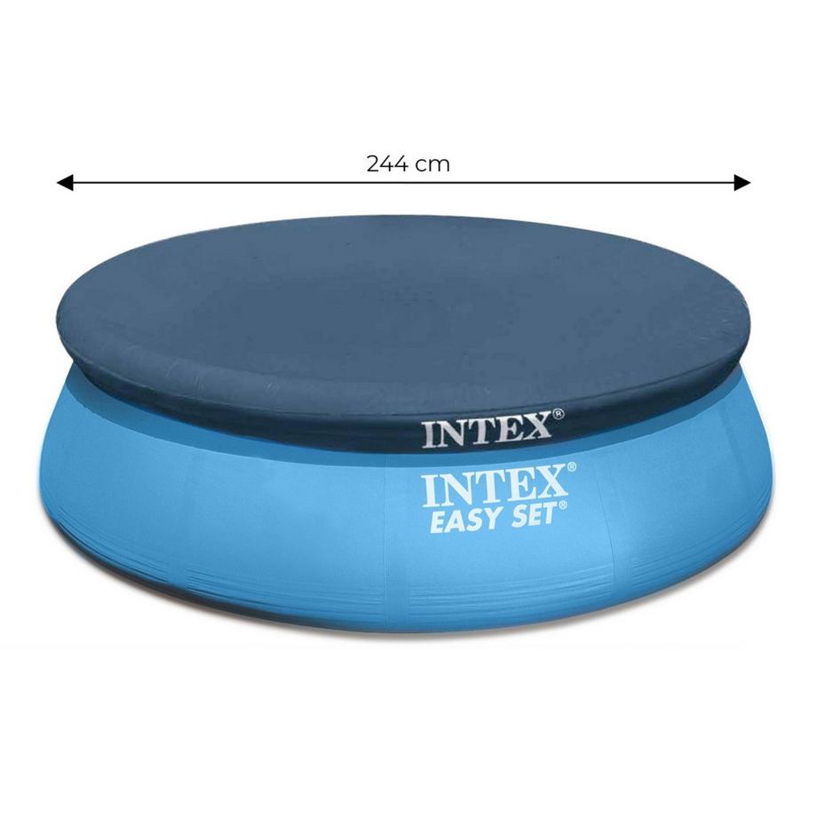 Intex Couverture de piscine polyéthylène  