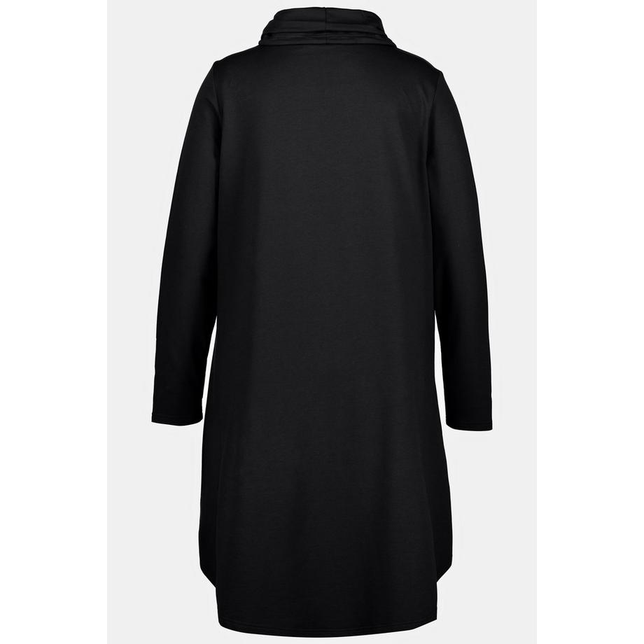 Ulla Popken Longsweater A-Linie Stehkragen  