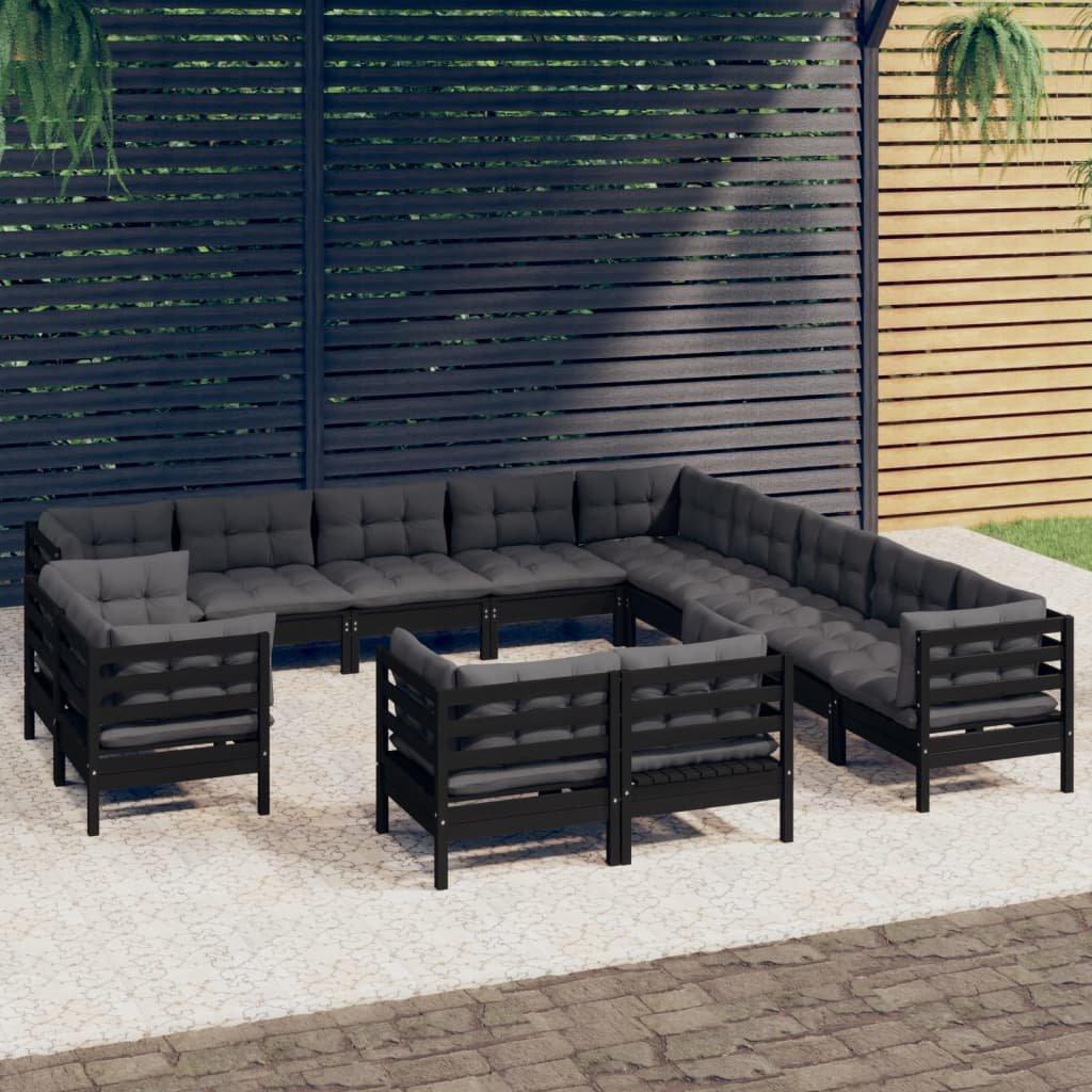 VidaXL Garten-lounge-set kiefernholz  