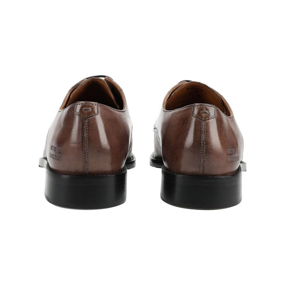 Melvin&Hamilton Scarpe da affari con pelle strutturata  