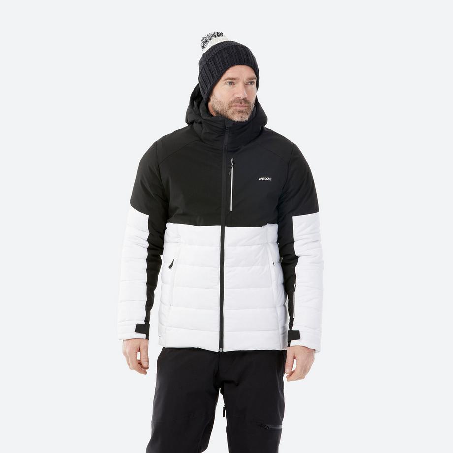 WEDZE  Veste de ski chaude mi-longue 100 