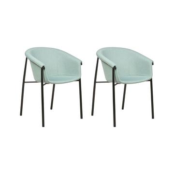 Set mit 2 Stühlen aus Polyester Modern AMES