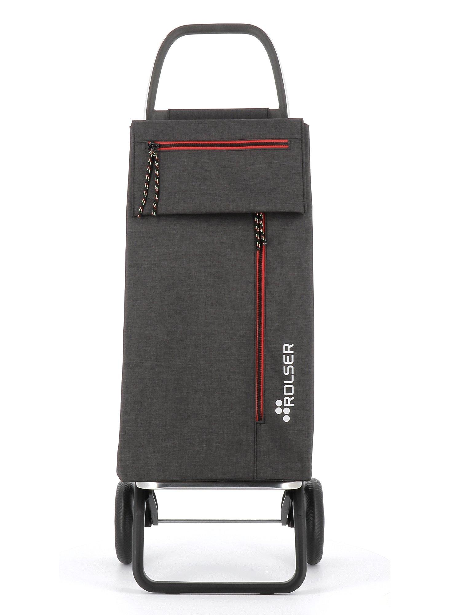 ROLSER Carrello Portaspesa WALLABY TWEED 2 nero (WAL001-N)  