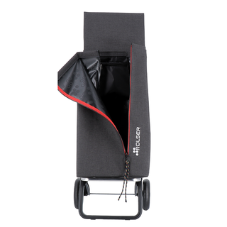 ROLSER Carrello Portaspesa WALLABY TWEED 2 nero (WAL001-N)  