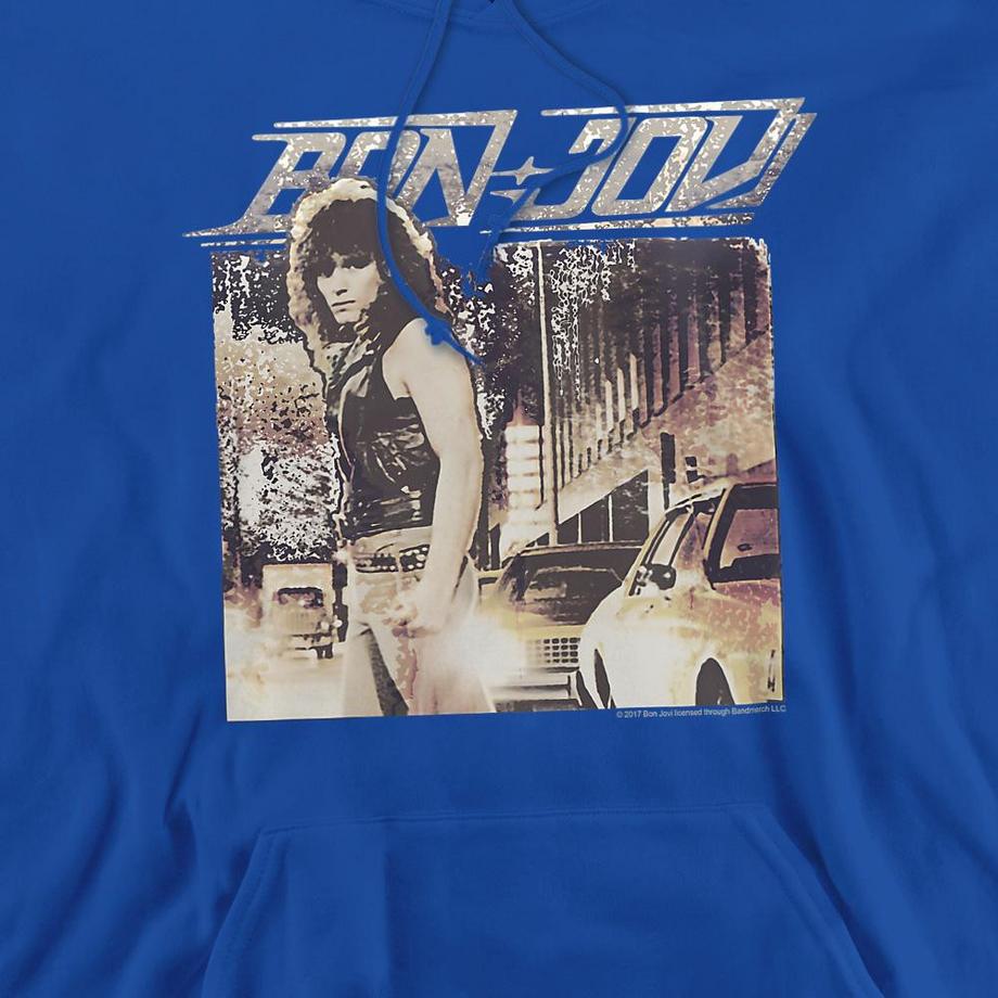 Bon Jovi Runaway Jon Kapuzenpullover  