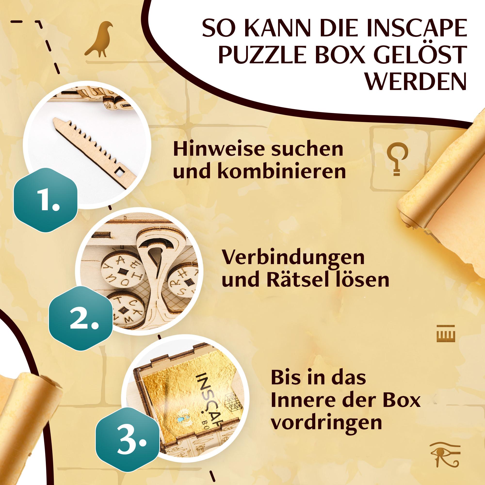 Inscape  Pharao's Secret - Knobelbox 