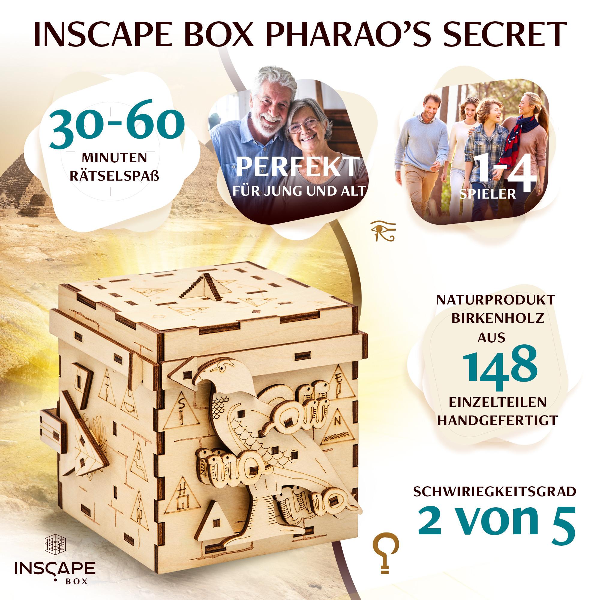 Inscape  Pharao's Secret - Knobelbox 