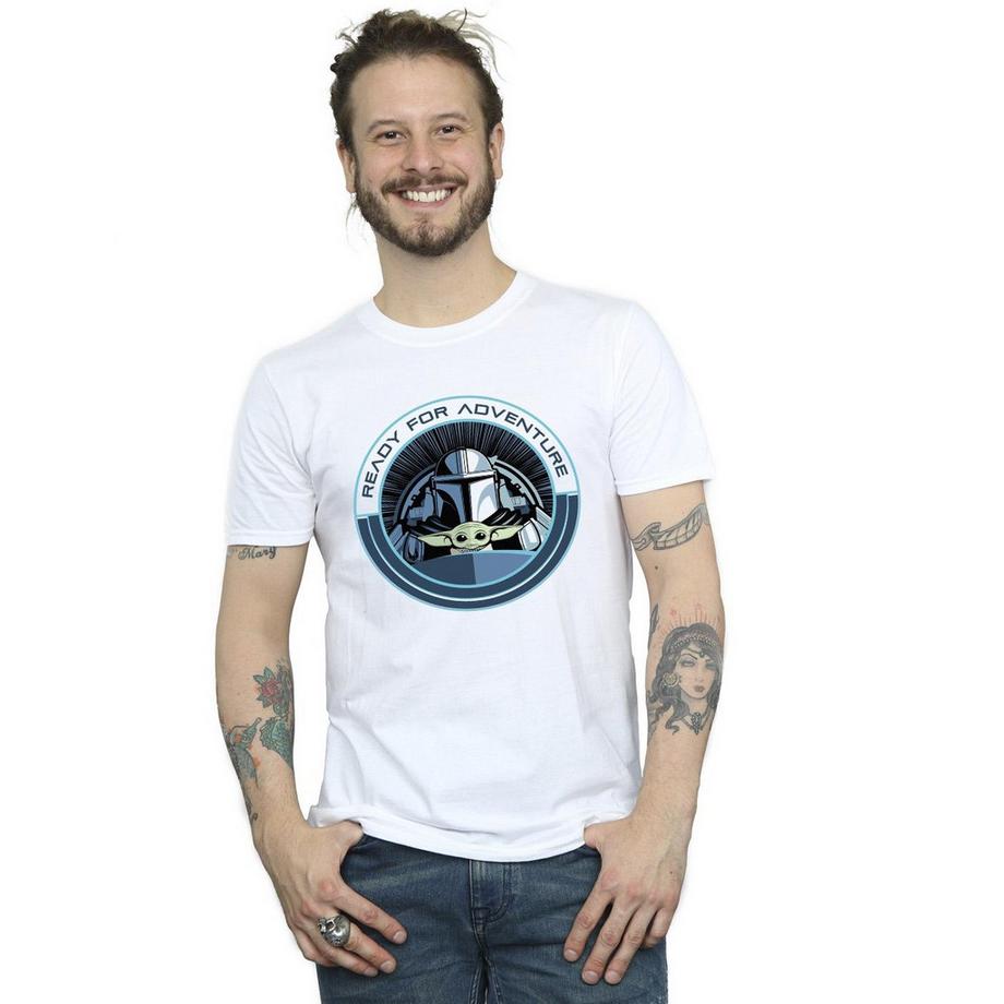 STAR WARS T-Shirt The Mandalorian Ready For Adventure  
